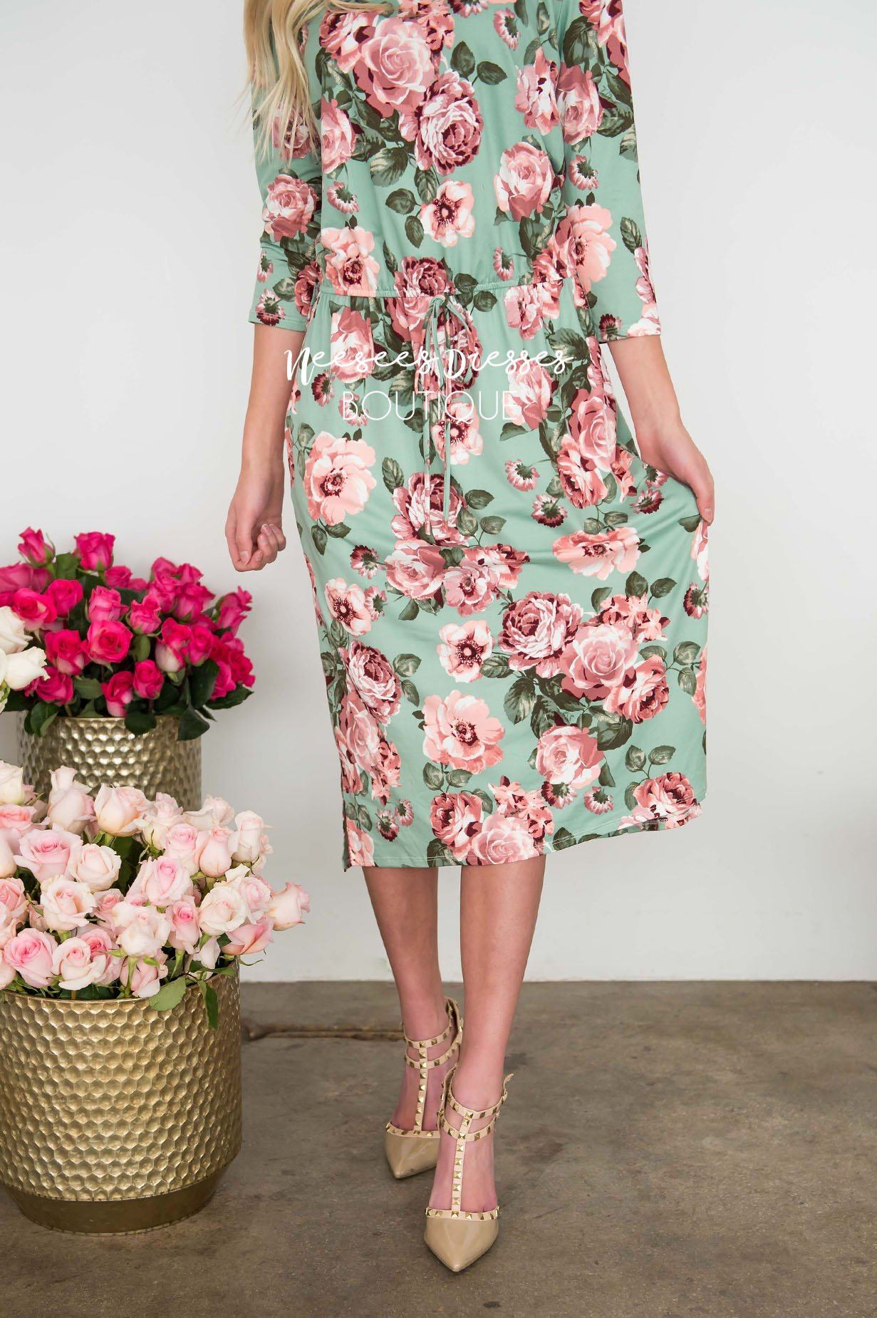 The Serena Modest Dresses vendor-unknown