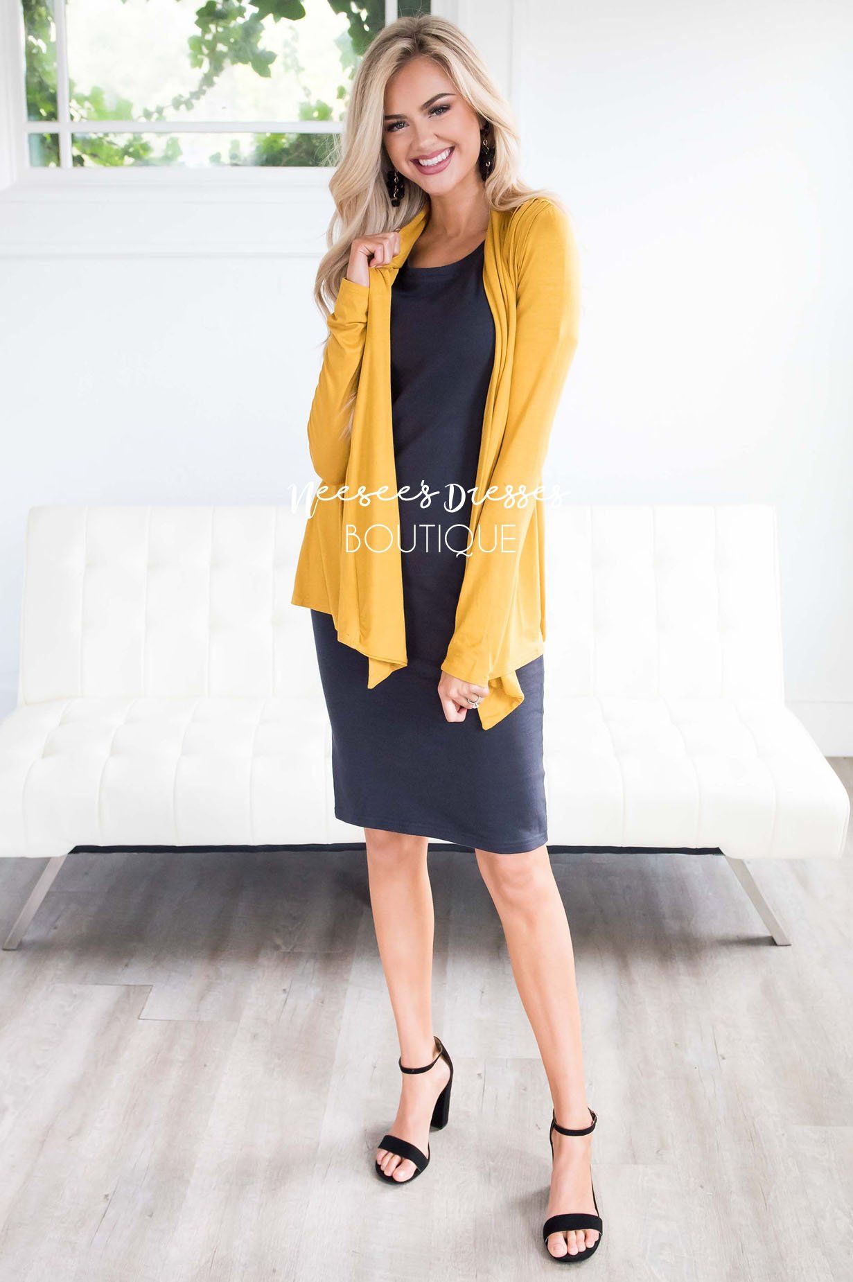 Never Too Chill Cardigan Tops vendor-unknown