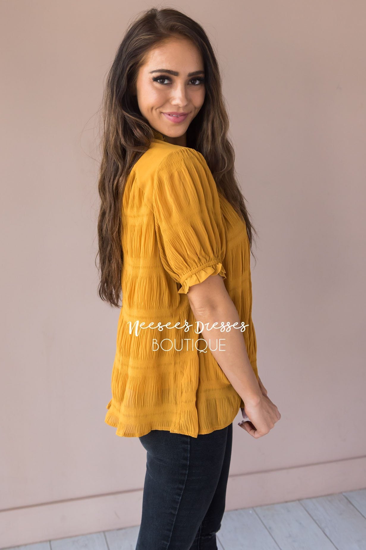 Right Direction Modest Blouse Tops vendor-unknown