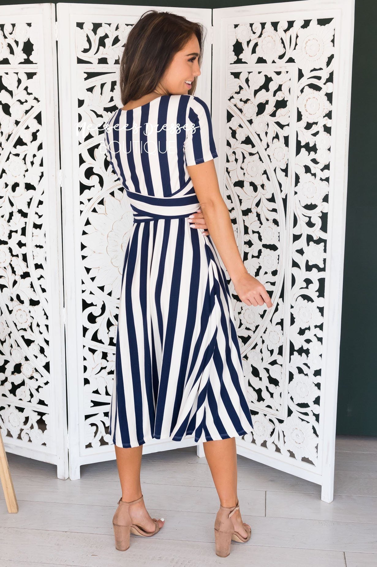 The Amy Modest Dresses vendor-unknown