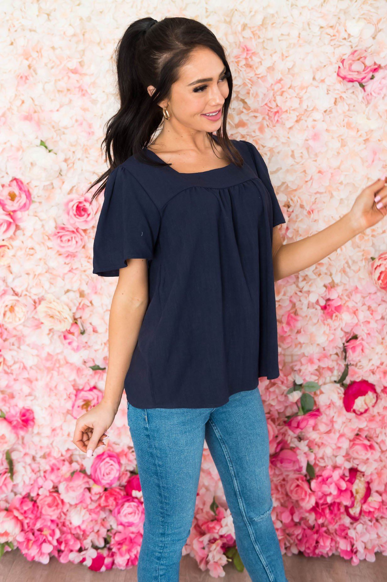 Set Sail Modest Blouse Modest Dresses vendor-unknown