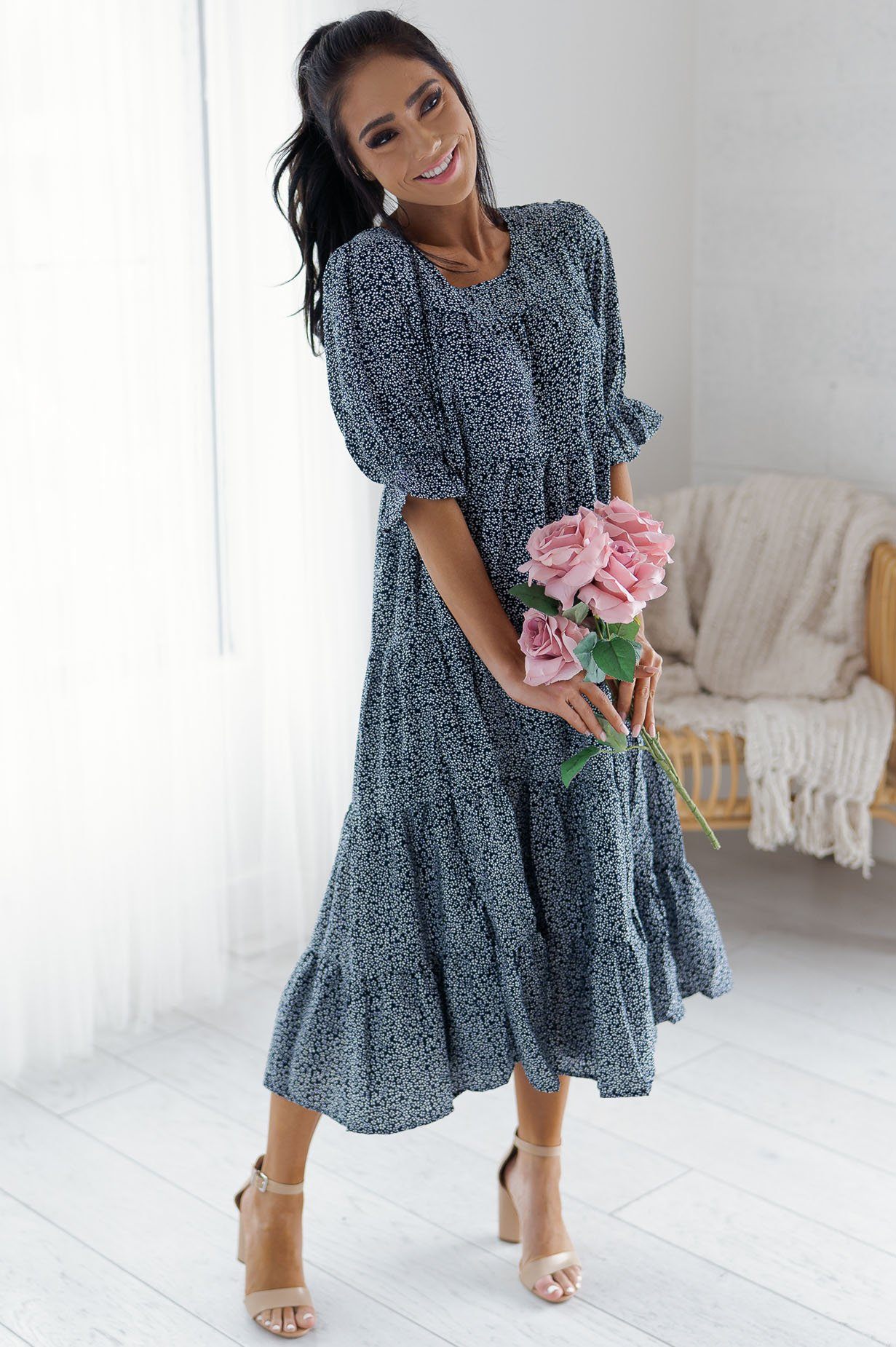 The Felicia Modest Dresses vendor-unknown