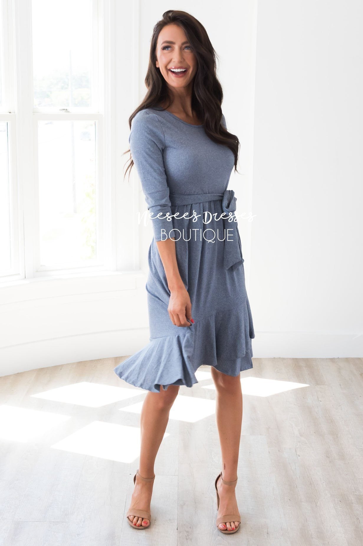 The Porscha Modest Dresses vendor-unknown