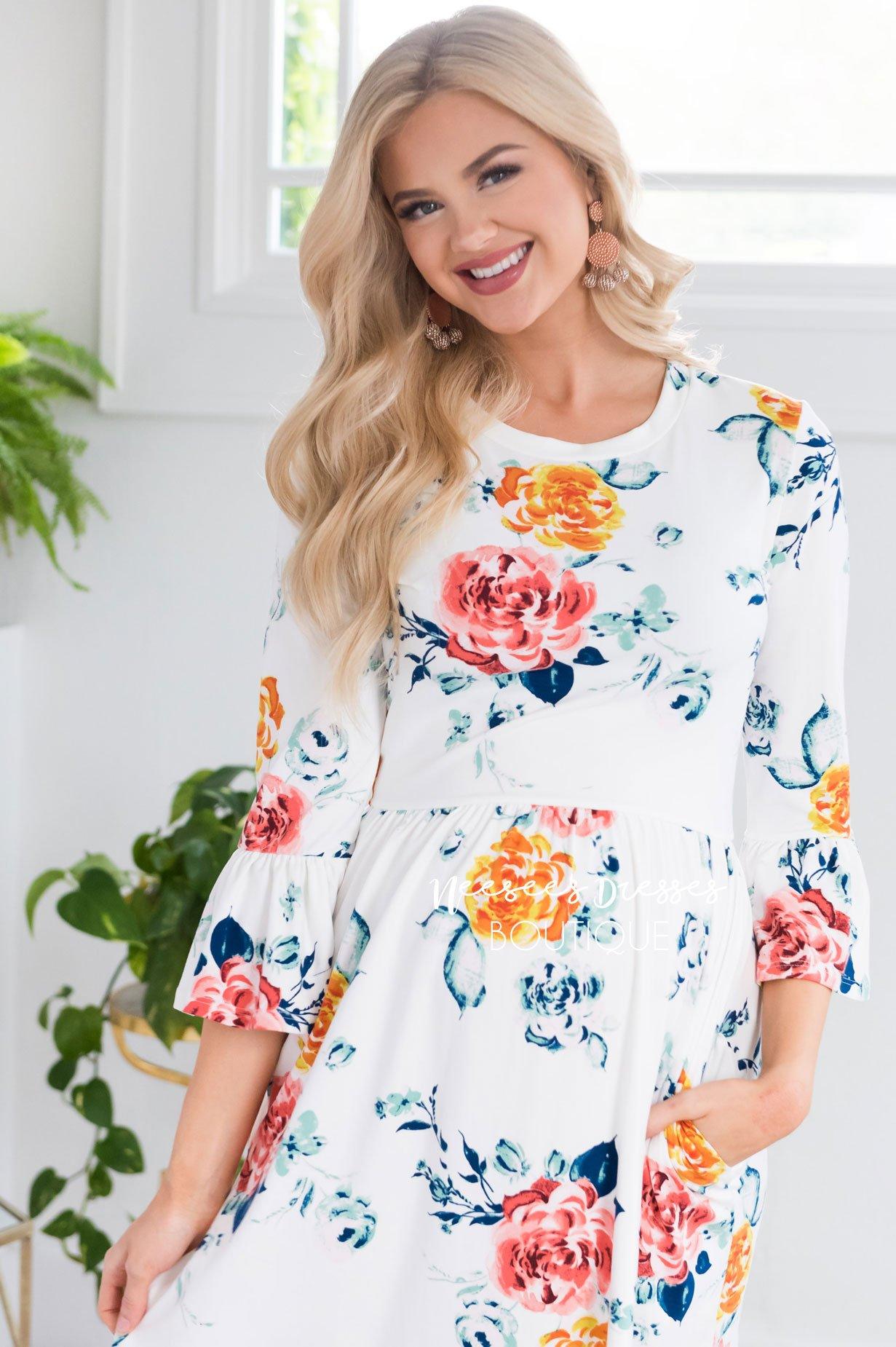 The Nicole Modest Dresses vendor-unknown