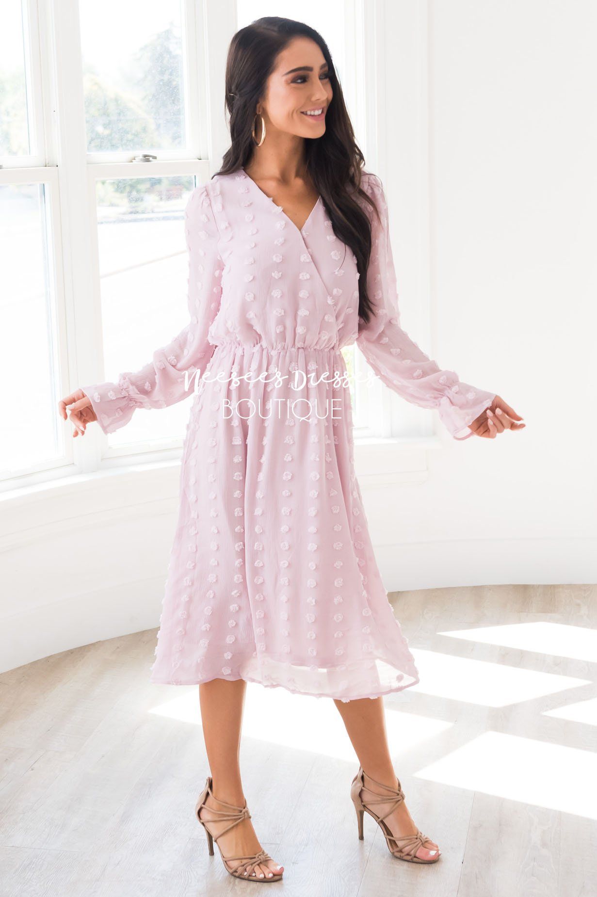 The Nikita Long Sleeves Modest Dresses vendor-unknown