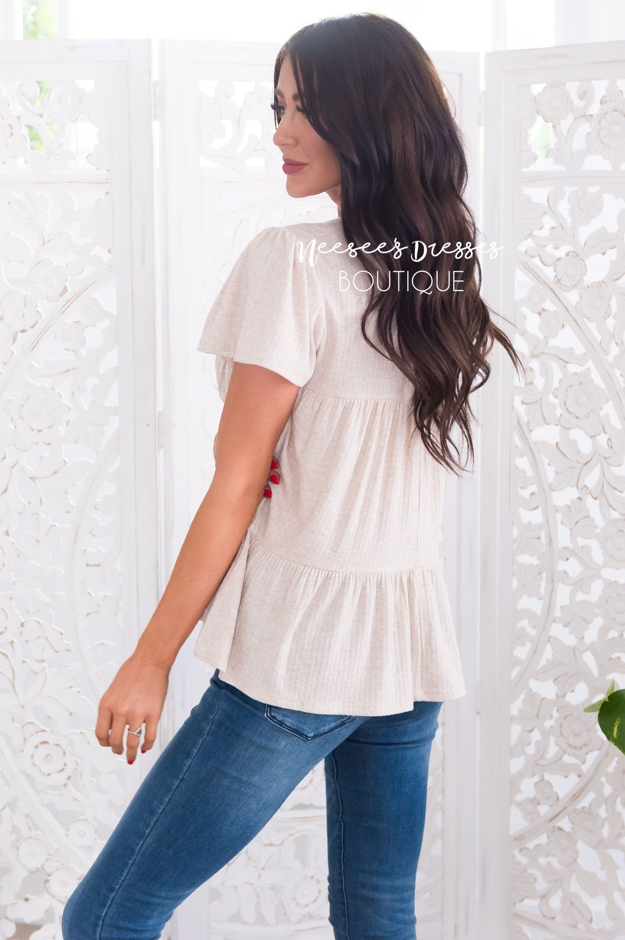 Good Catch Modest Blouse Tops vendor-unknown