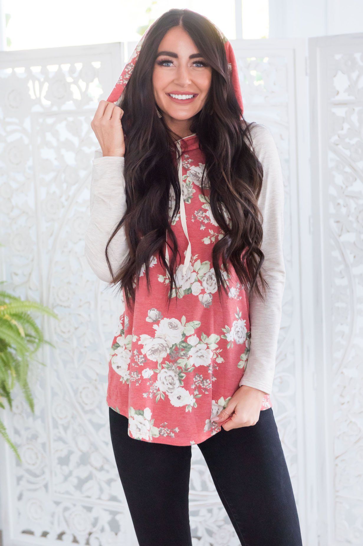 Beautiful & Blessed Modest Hoodie Modest Dresses vendor-unknown