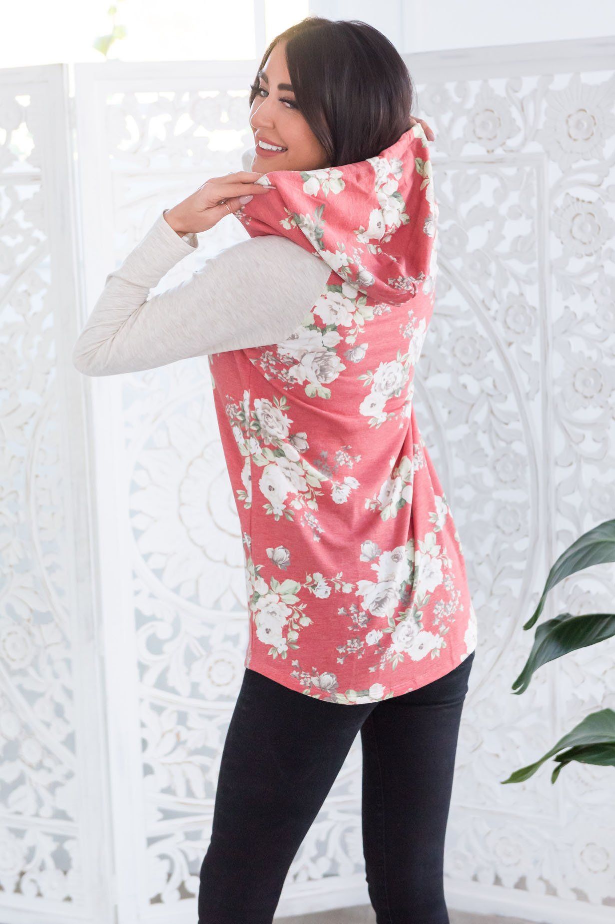 Beautiful & Blessed Modest Hoodie Modest Dresses vendor-unknown