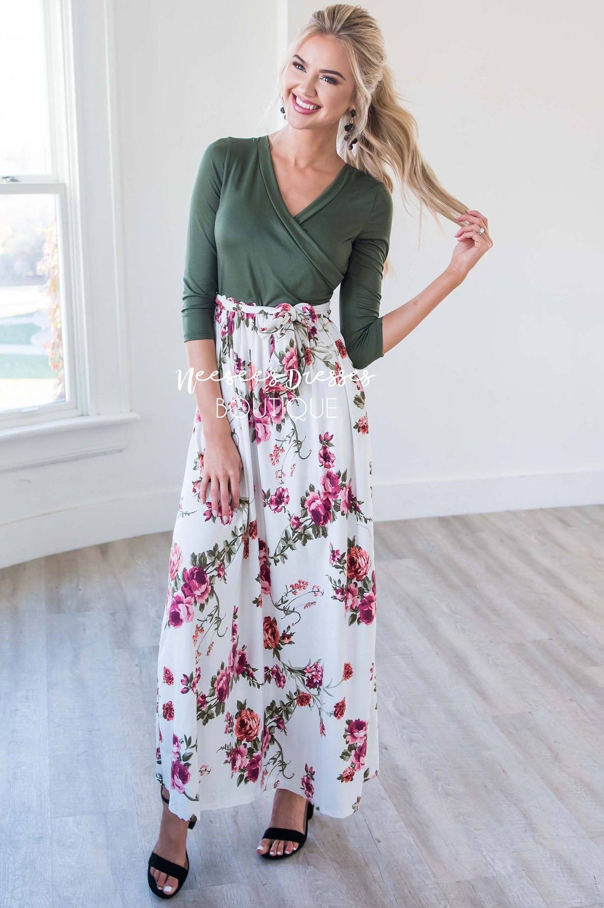 The Maren Modest Dresses vendor-unknown