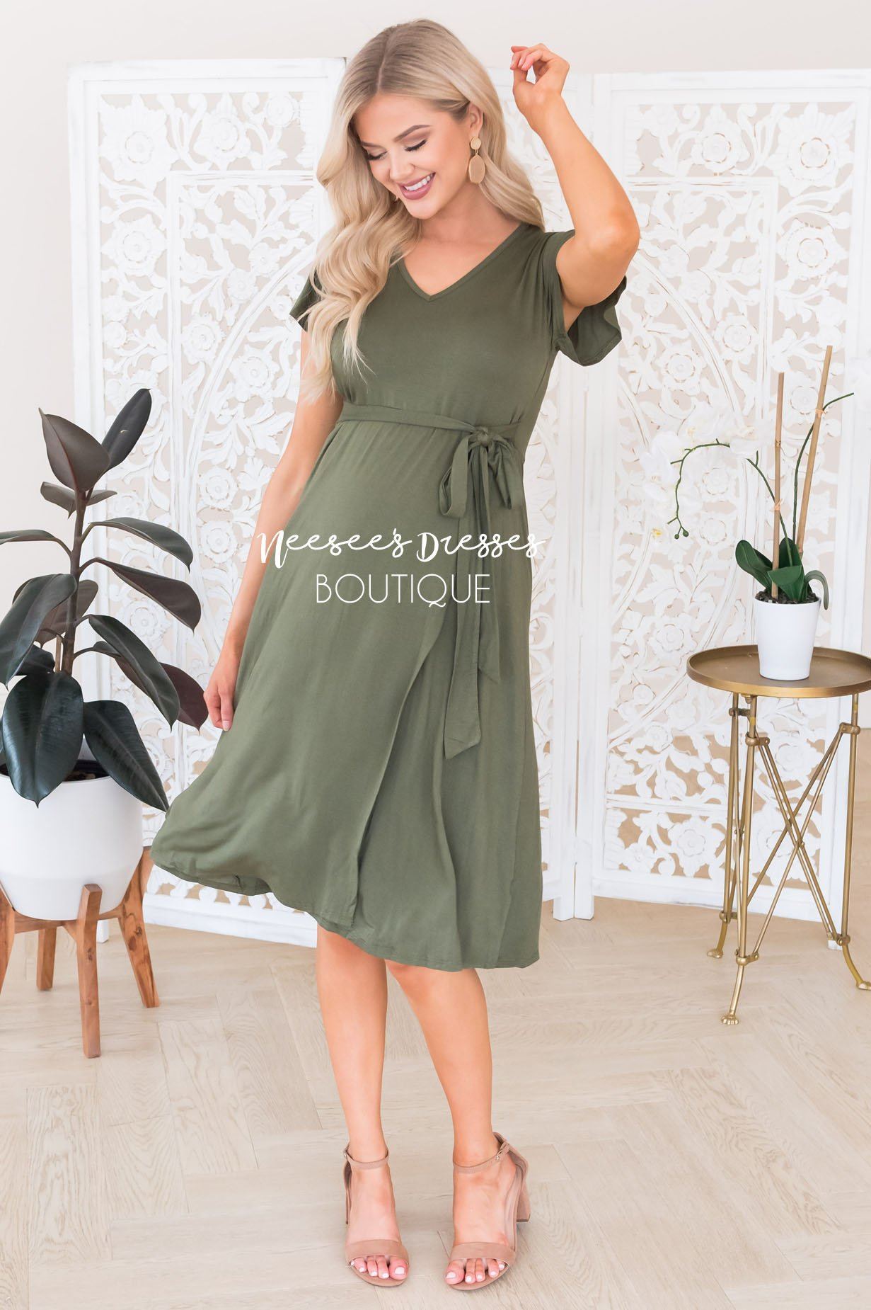 The Helen Modest Dresses vendor-unknown