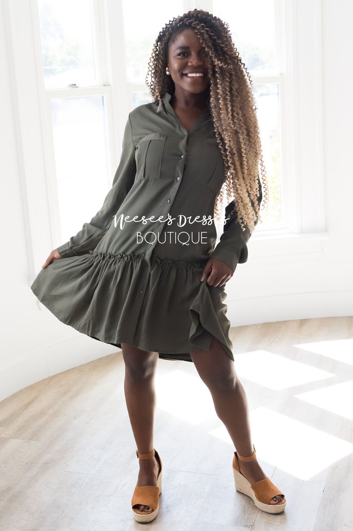 The Randi Modest Dresses vendor-unknown