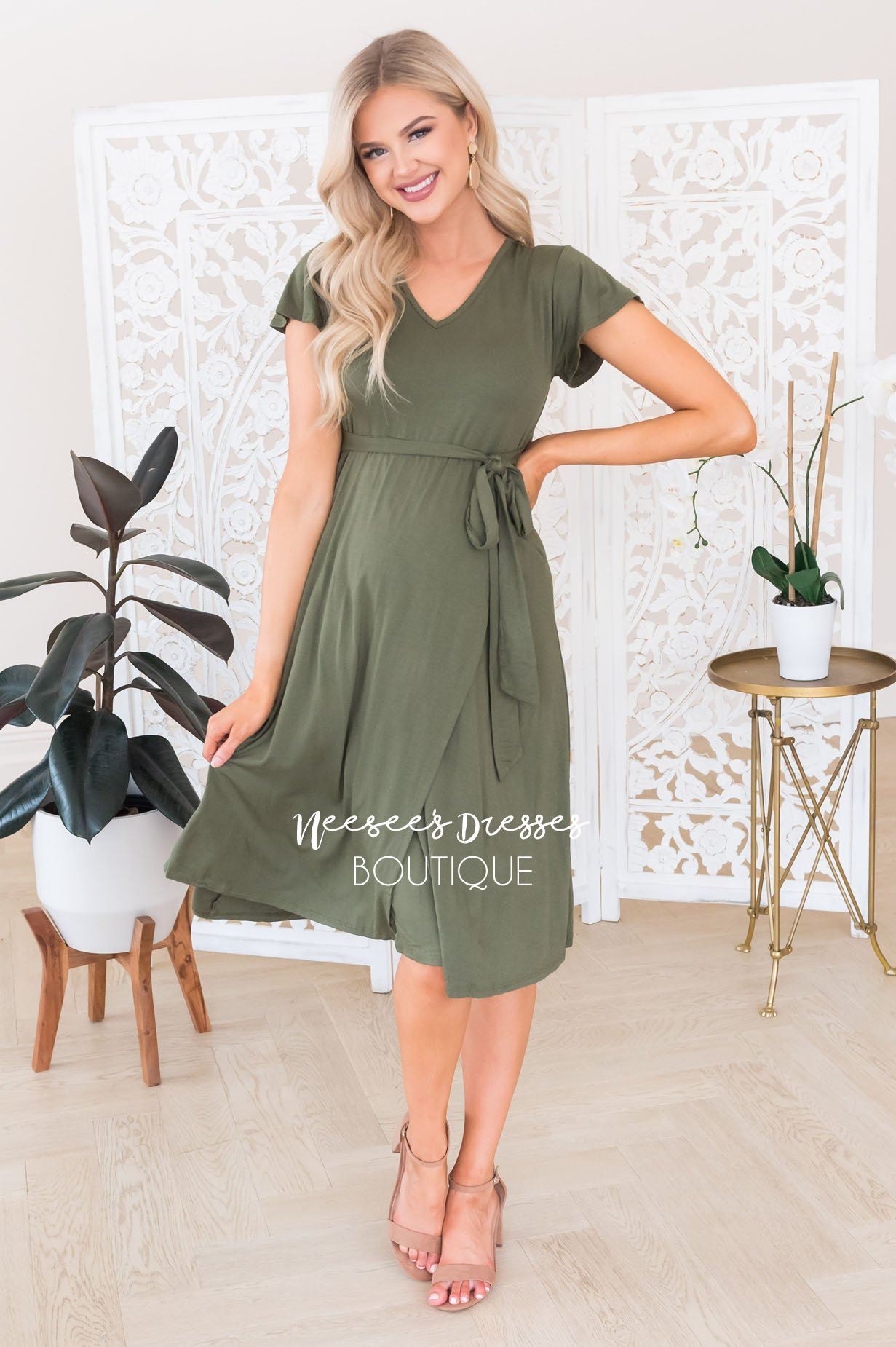 The Helen Modest Dresses vendor-unknown