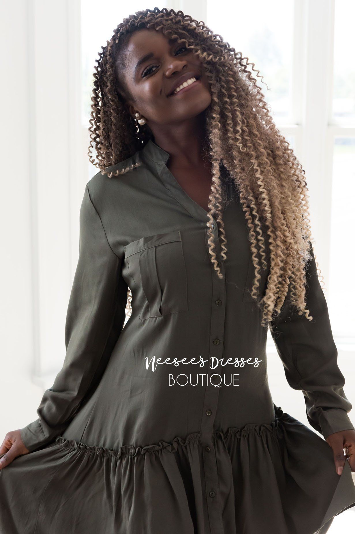 The Randi Modest Dresses vendor-unknown