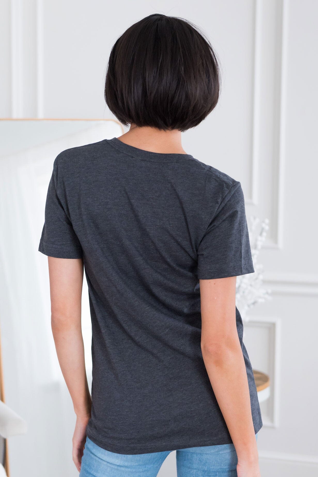 Santa OMG Modest Graphic Tee Modest Dresses vendor-unknown