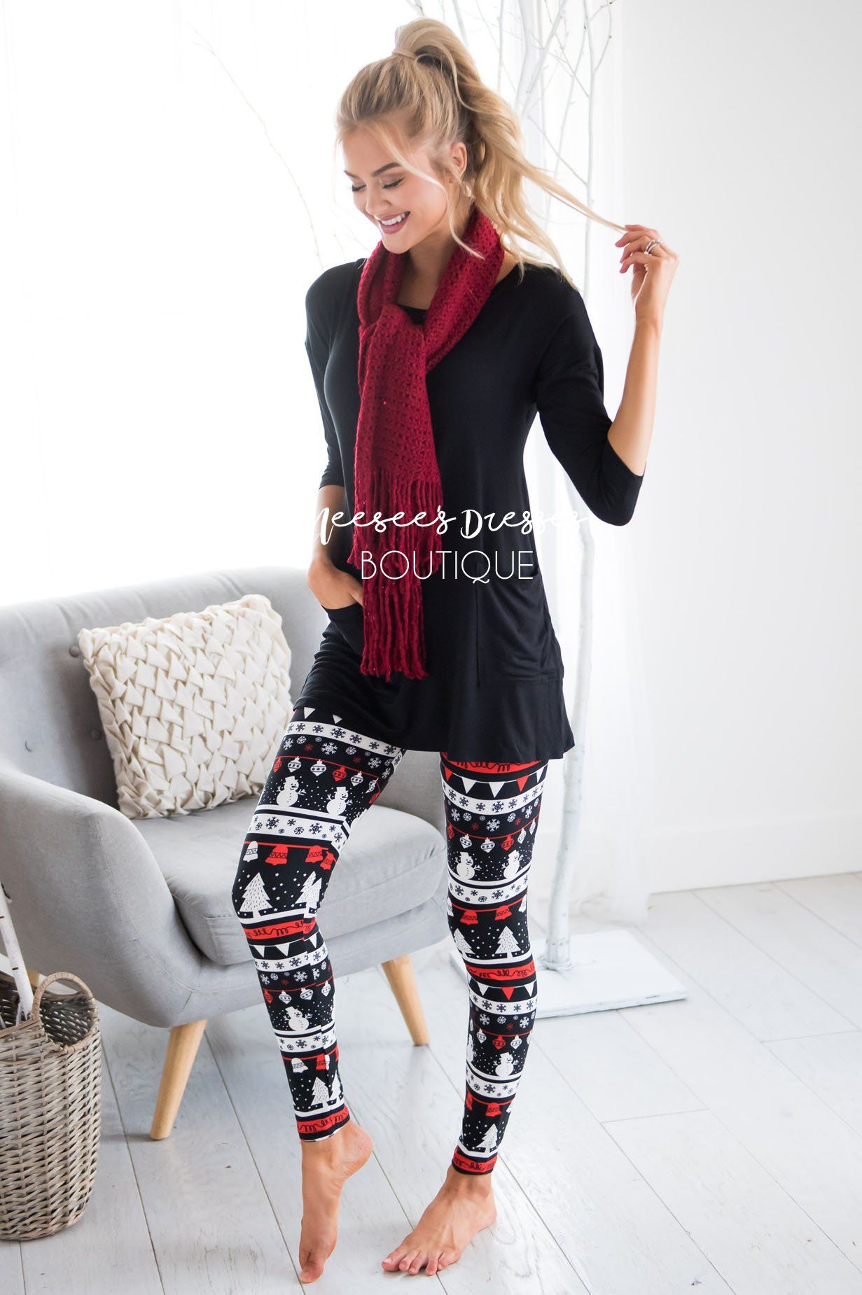 Holiday Outfit-in-a-Bag #12 Modest Dresses vendor-unknown