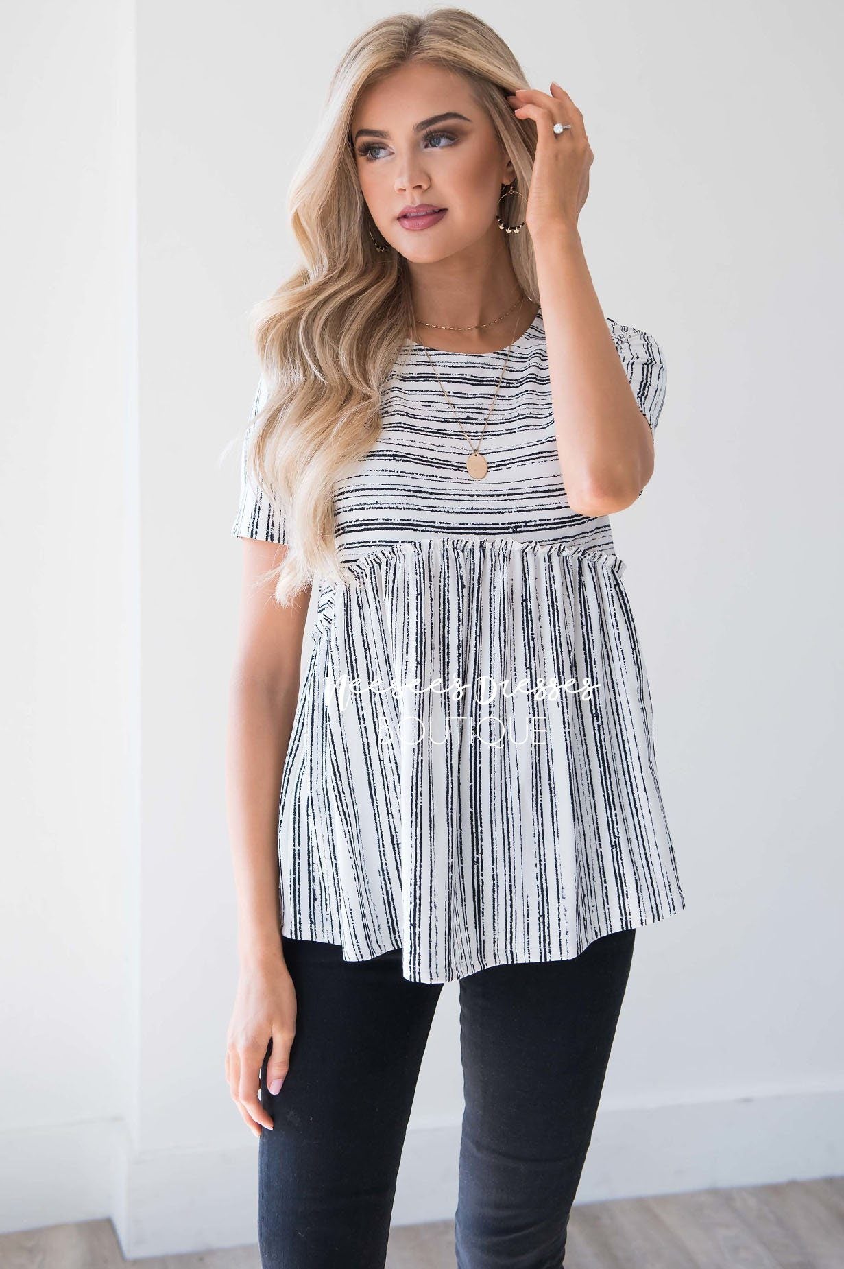 You're My Stripe Of Love Top Tops vendor-unknown