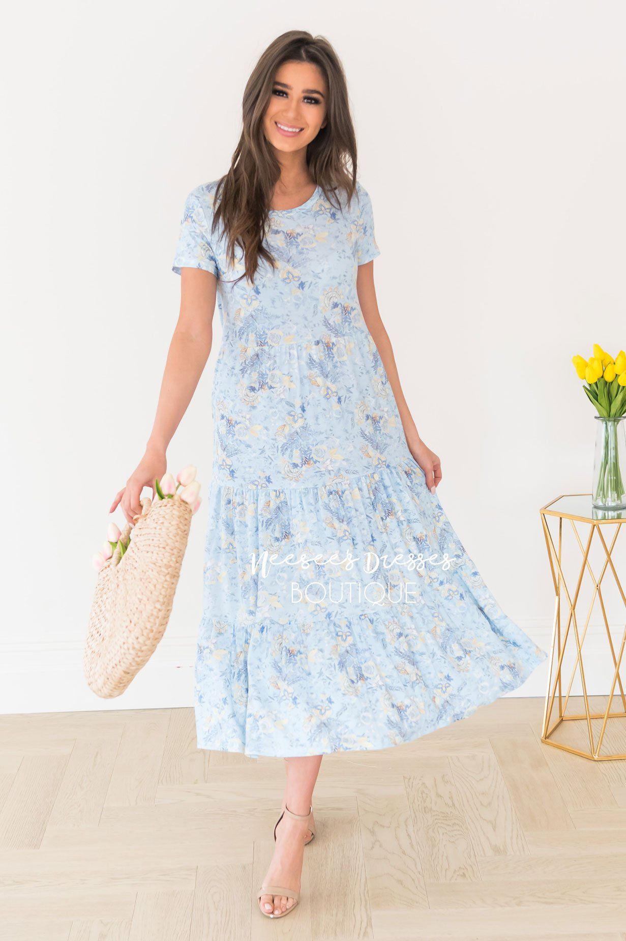 The Maura Modest Dresses vendor-unknown