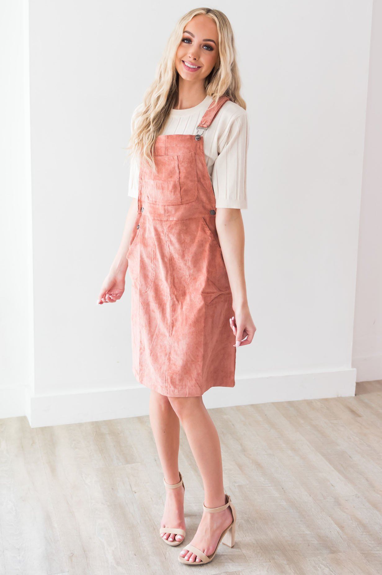 The Lauralie Overall Dress Modest Dresses vendor-unknown
