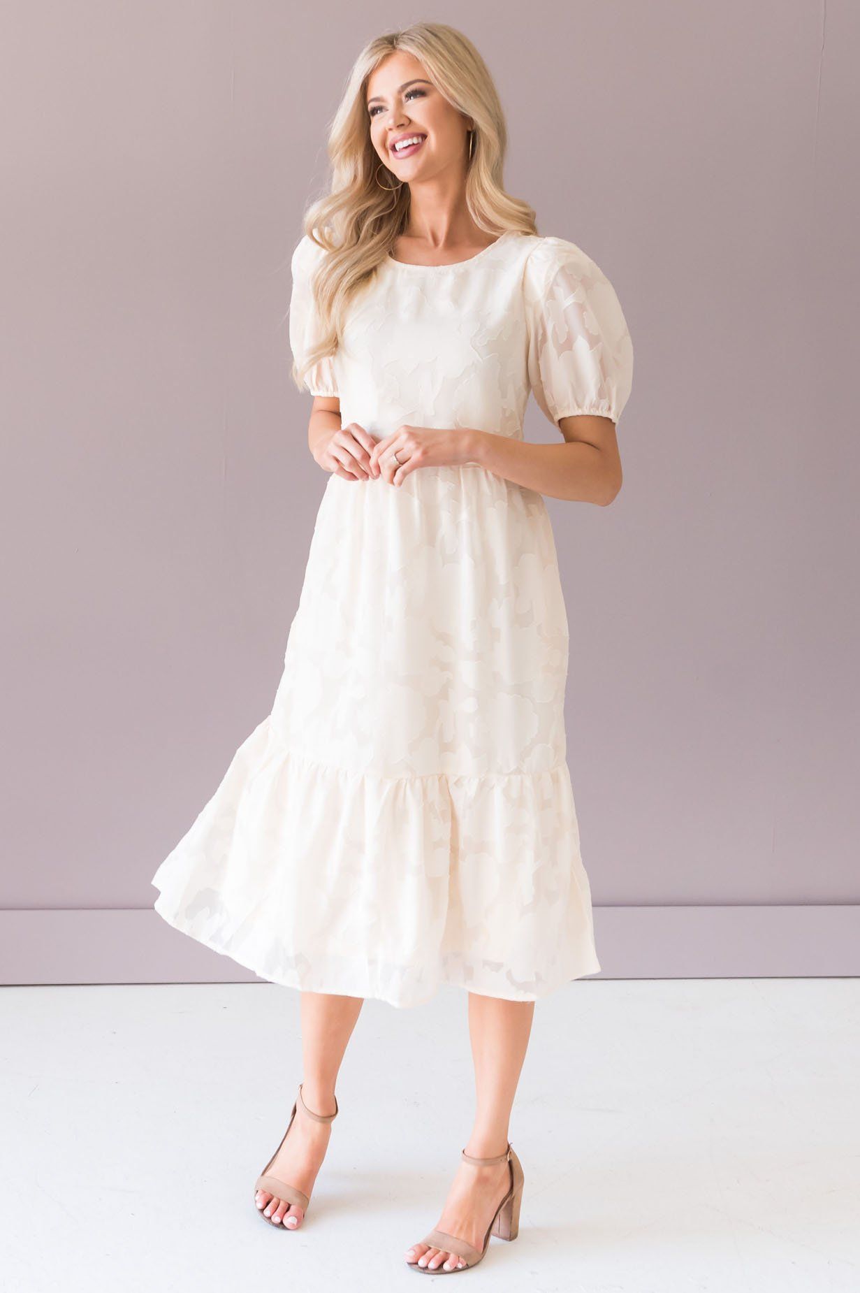 The Petunia - Nursing Friendly Modest Dresses vendor-unknown