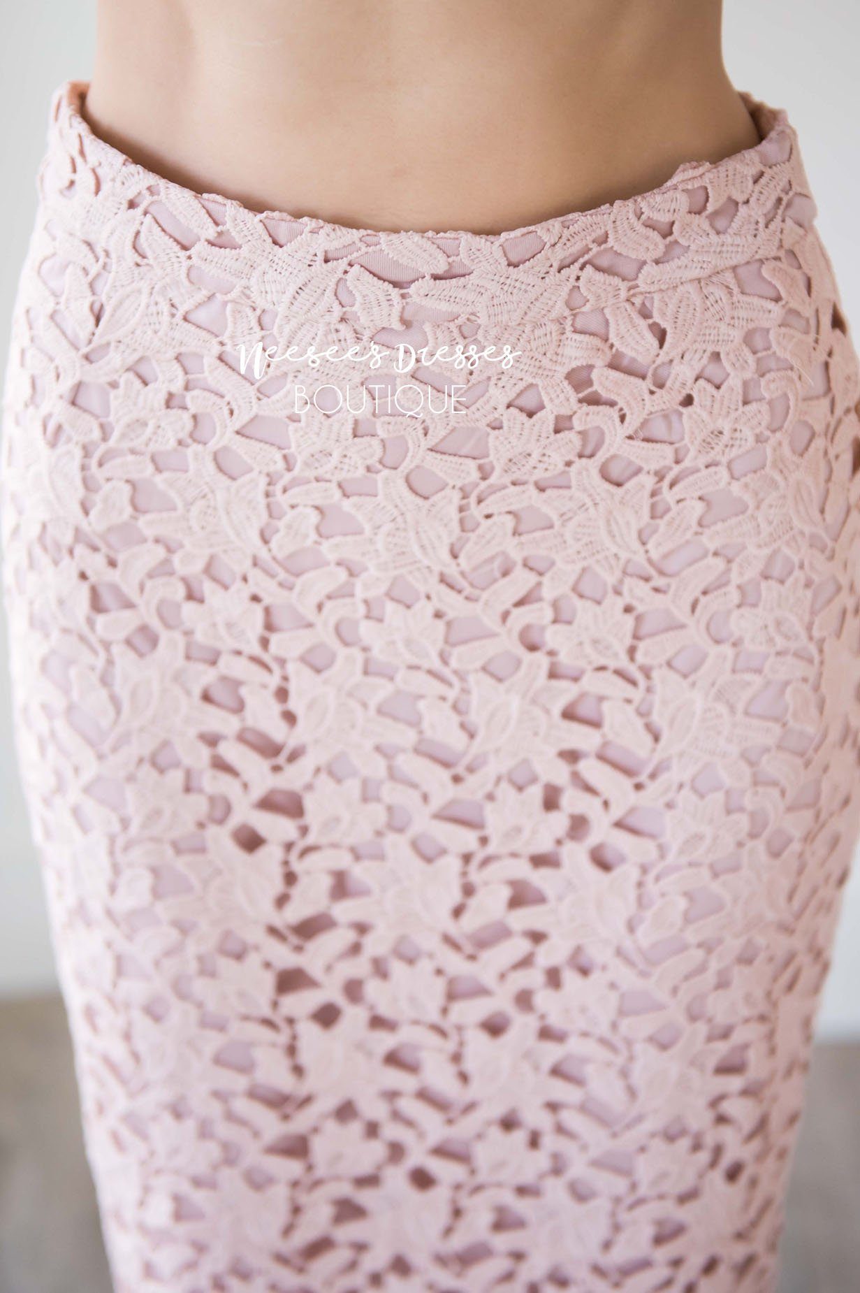 The London Two Piece Lace Dress Set Modest Dresses vendor-unknown