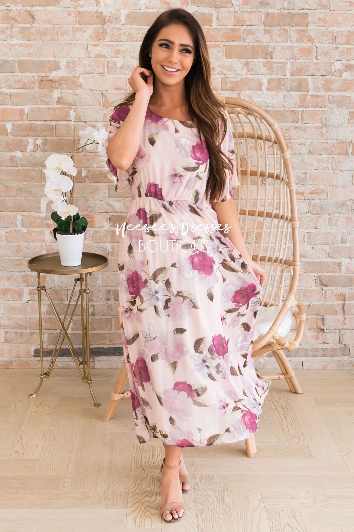 The Lindley Modest Dresses vendor-unknown