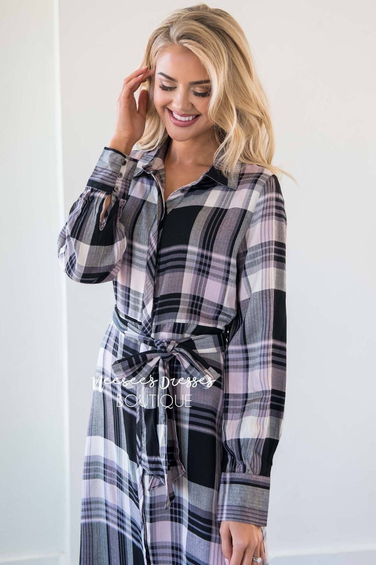 The Dominique Modest Dresses vendor-unknown