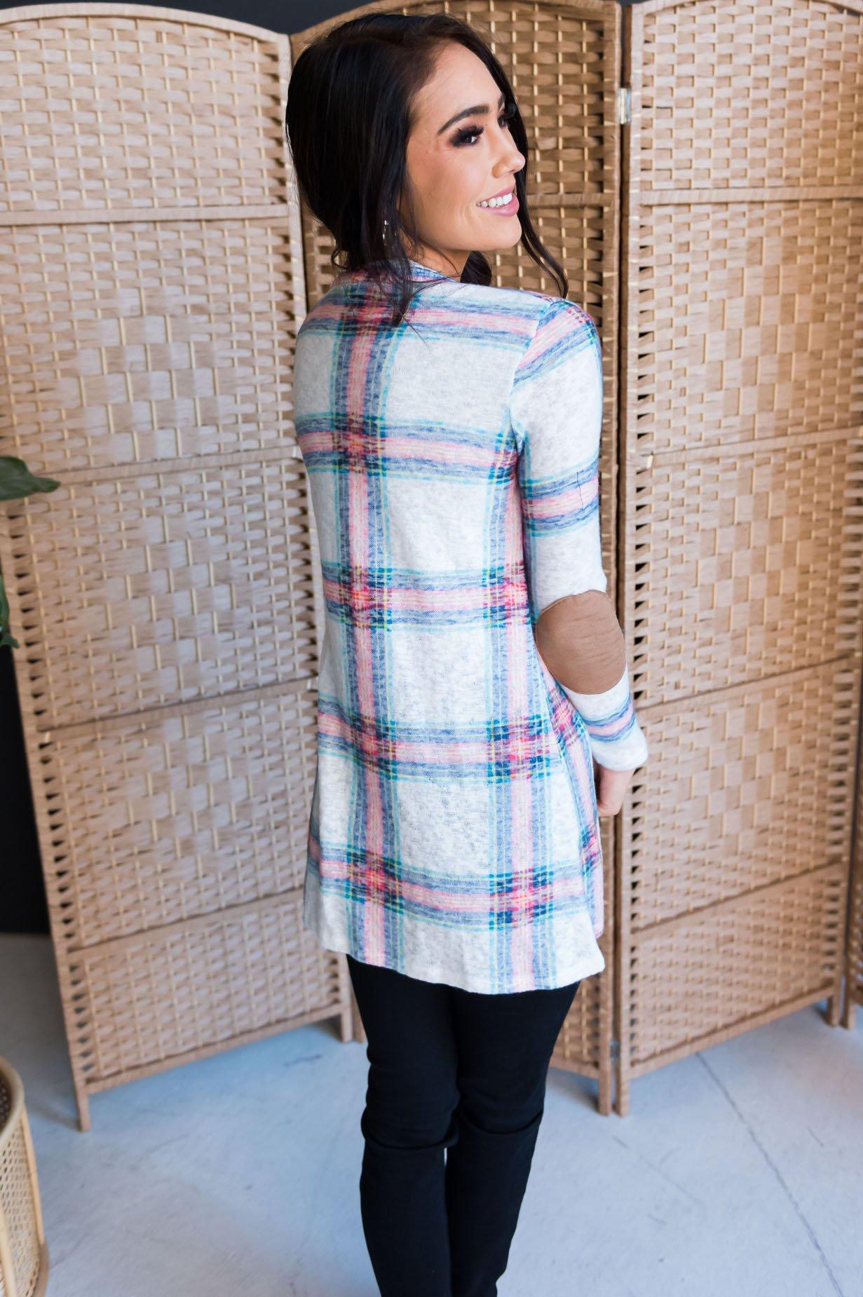 Guess Again Modest Cardigan Modest Dresses vendor-unknown