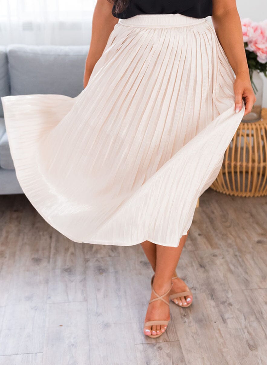 Don't Dull Your Sparkle Modest Skirt Skirts vendor-unknown