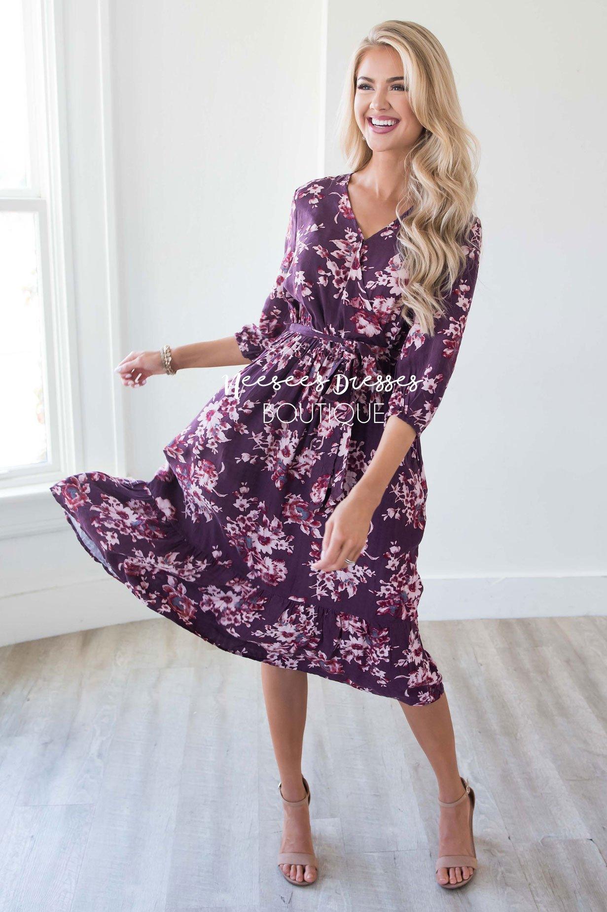 The Yvonne Modest Dresses vendor-unknown