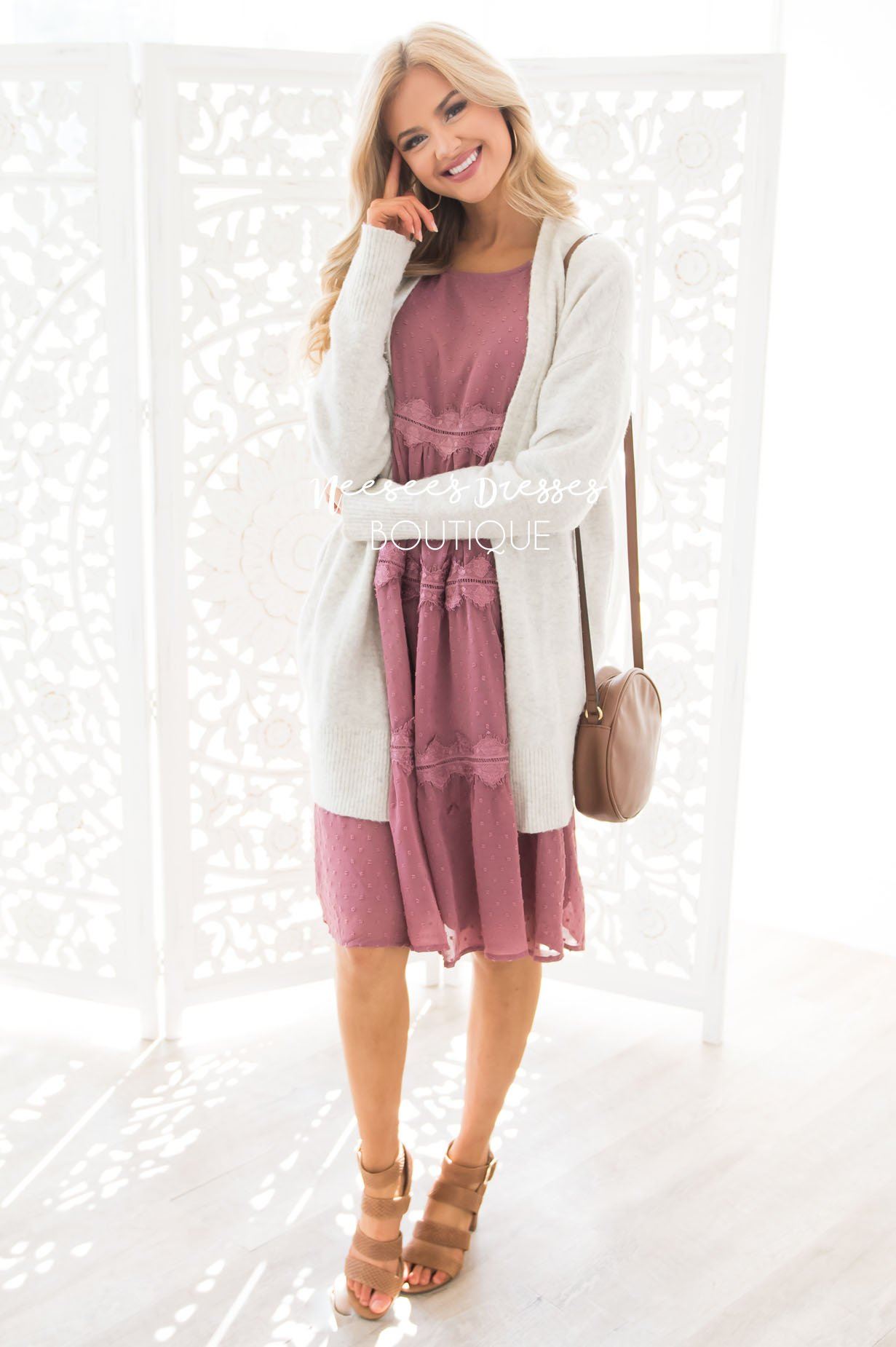 The Polly Modest Dresses vendor-unknown