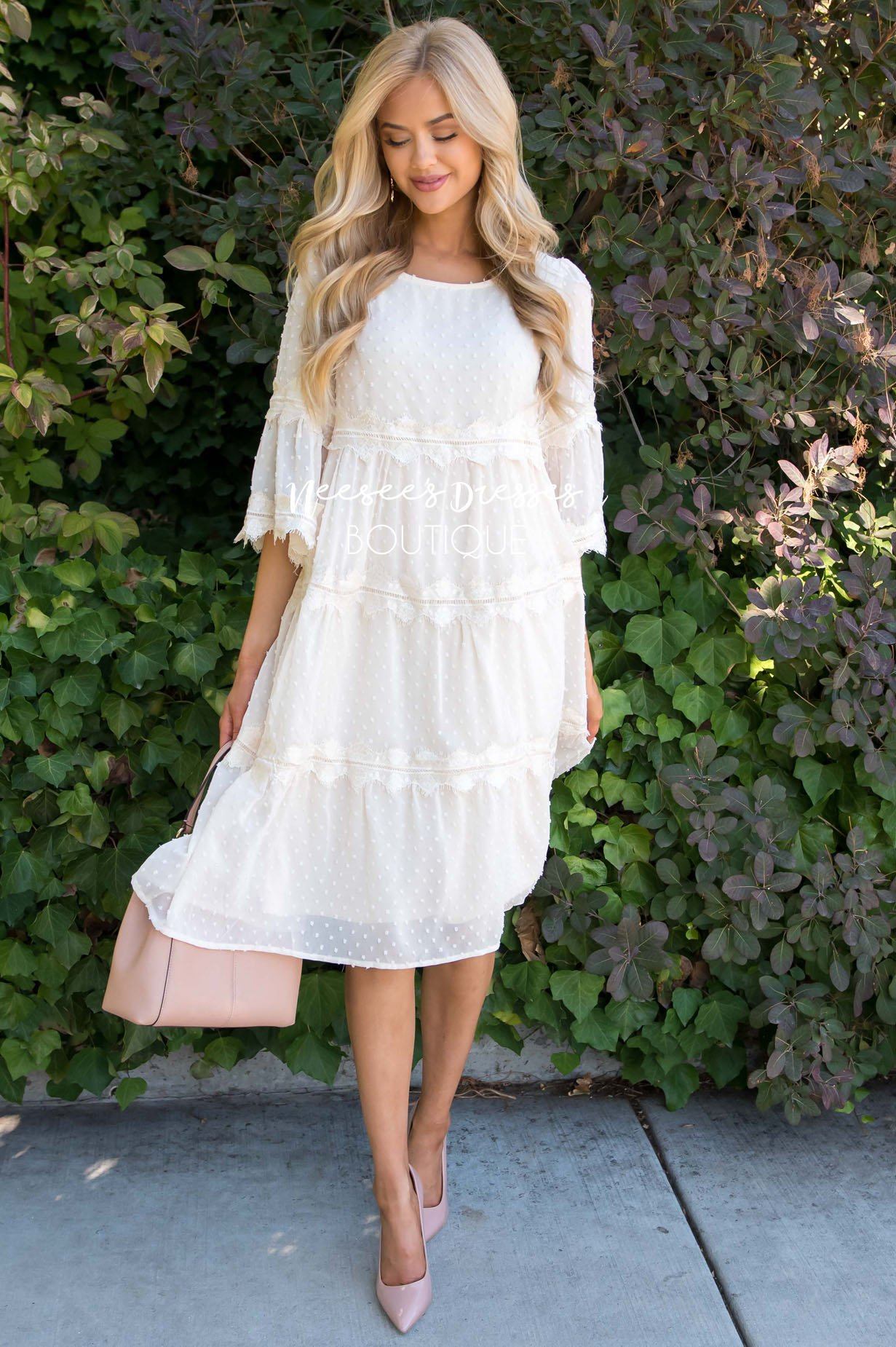 The Polly Modest Dresses vendor-unknown