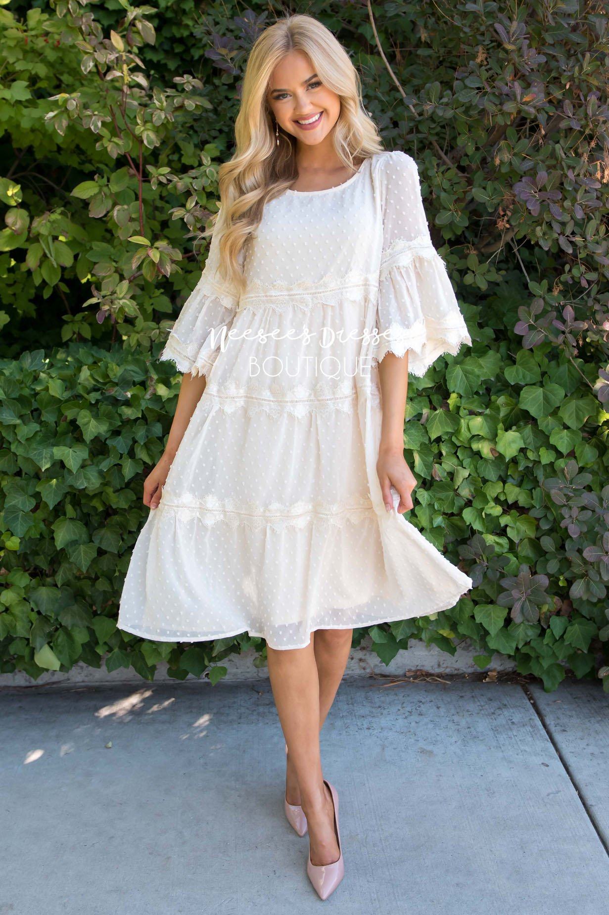 The Polly Modest Dresses vendor-unknown