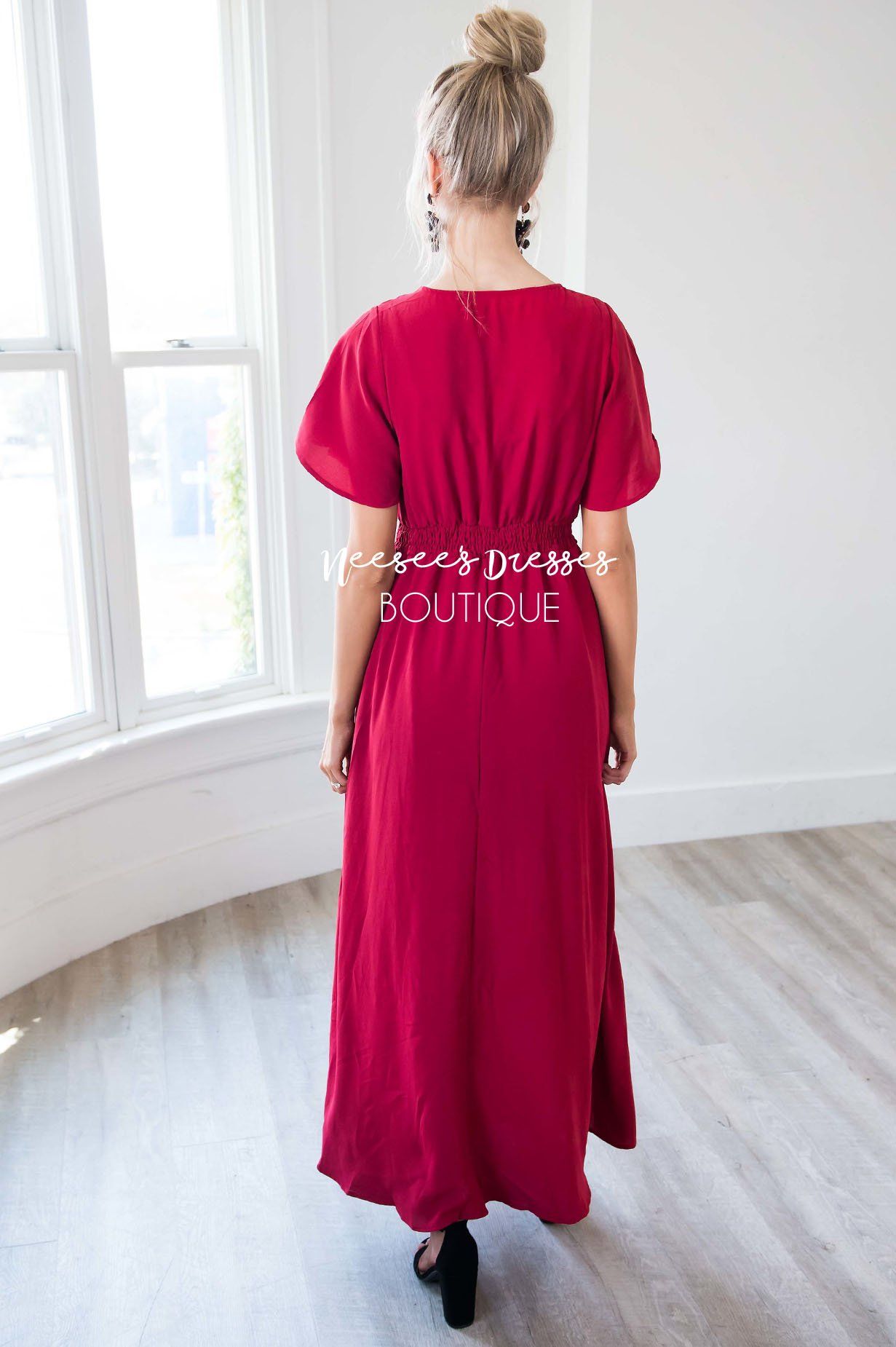 The Kristen Modest Dresses vendor-unknown