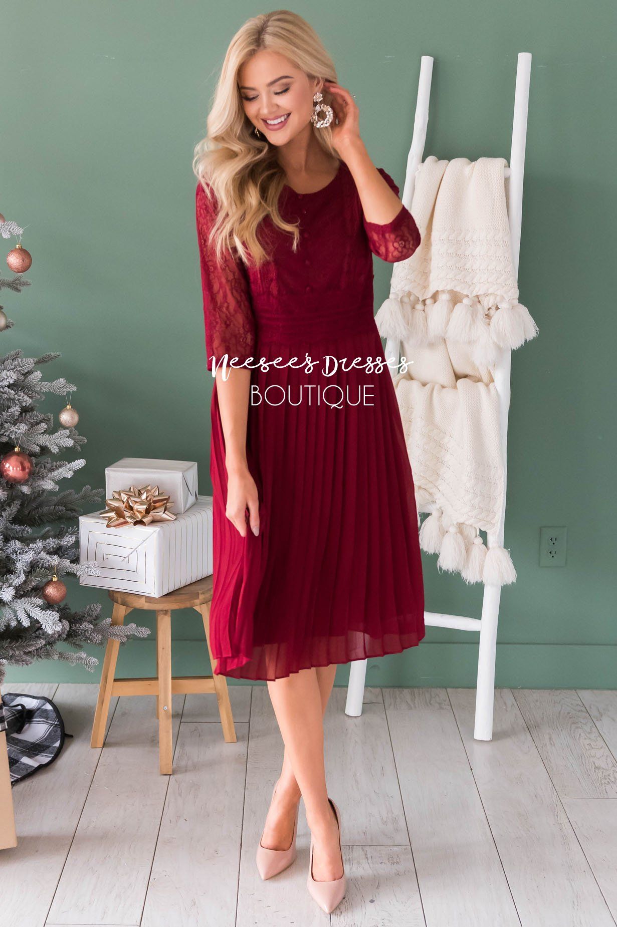 The Shania Modest Dresses vendor-unknown