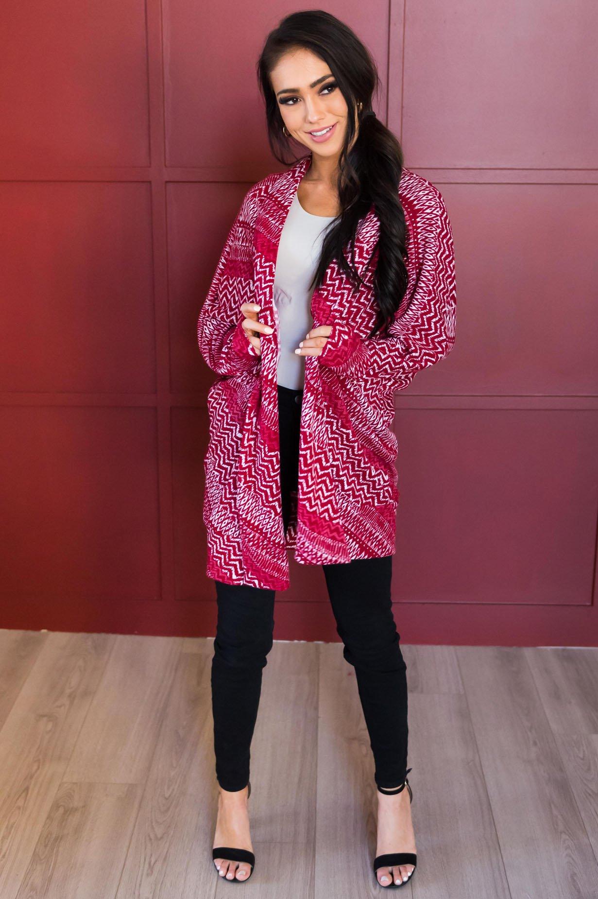 Passion For Fashion Modest Cardigan Modest Dresses vendor-unknown