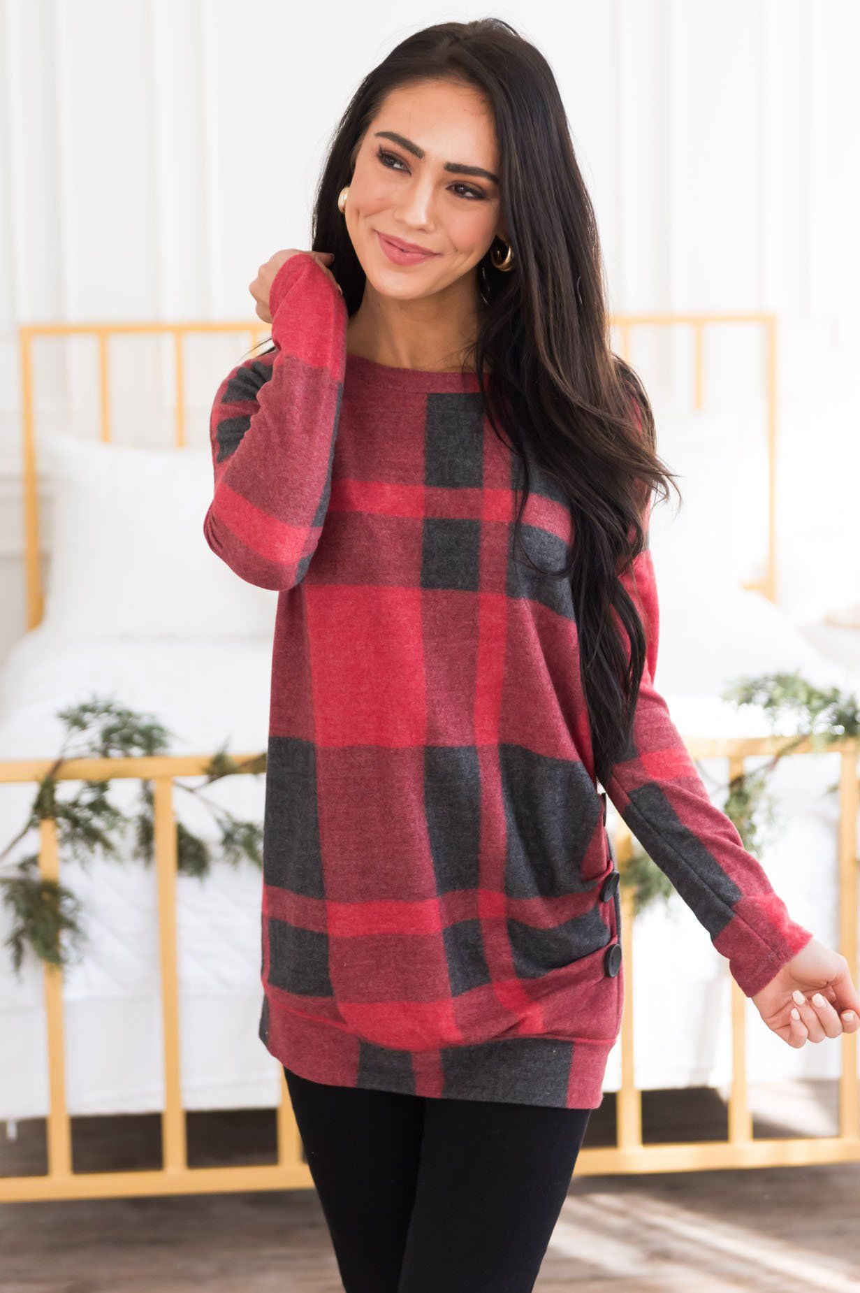 First Snow Fall Modest Top Modest Dresses vendor-unknown