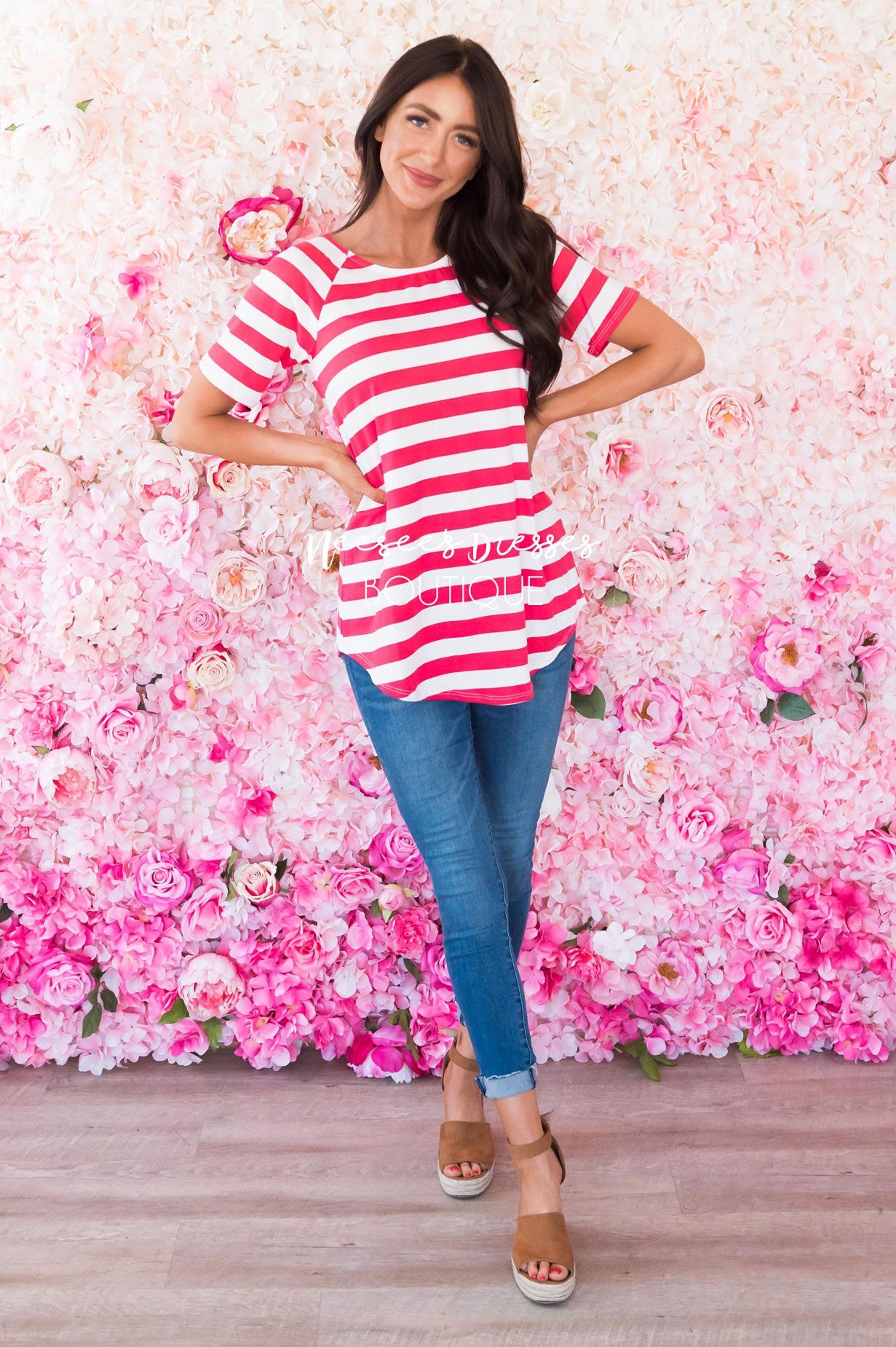 Standing Ovation Modest Top Modest Dresses vendor-unknown