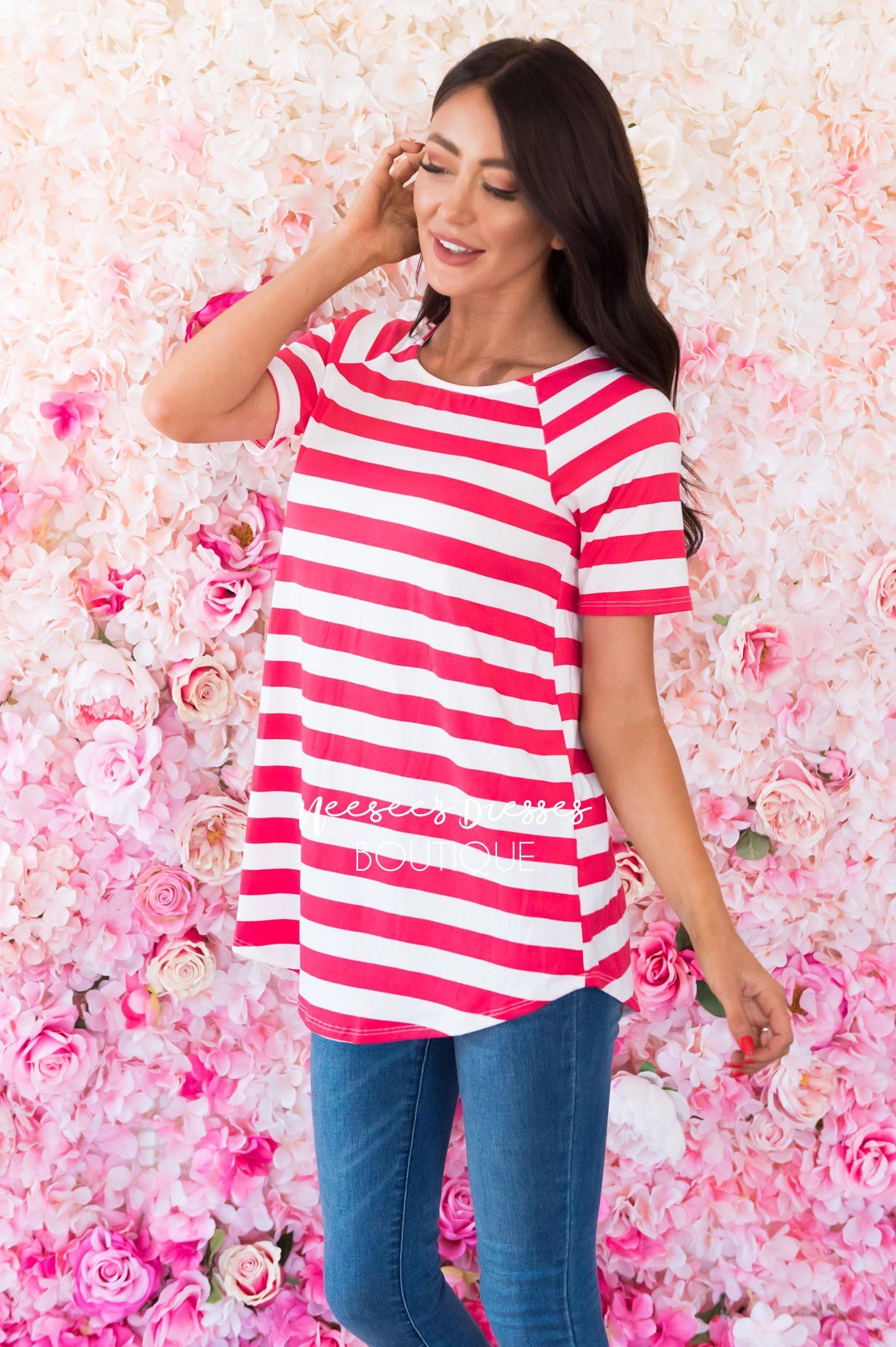 Standing Ovation Modest Top Modest Dresses vendor-unknown