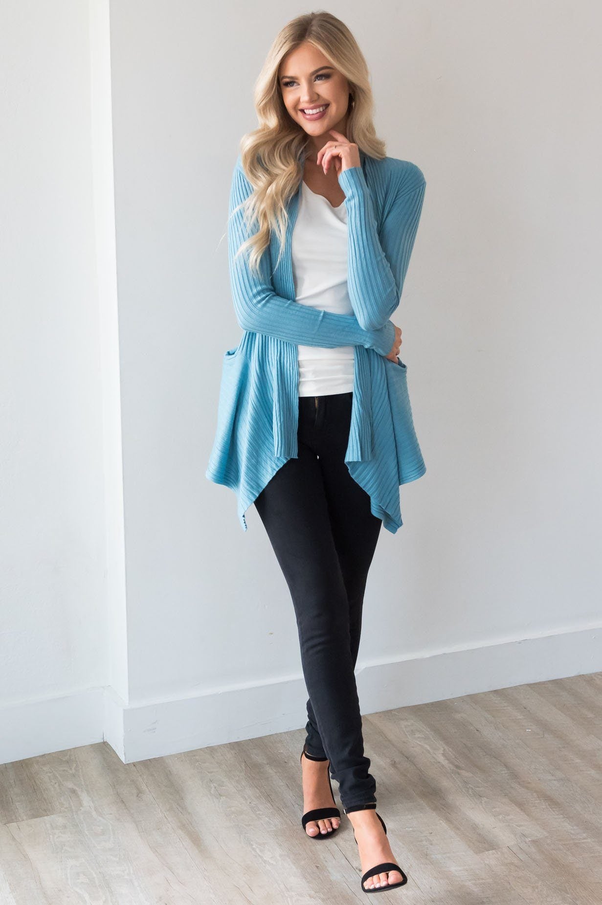 Sunny Days Ahead Modest Cardigan Tops vendor-unknown