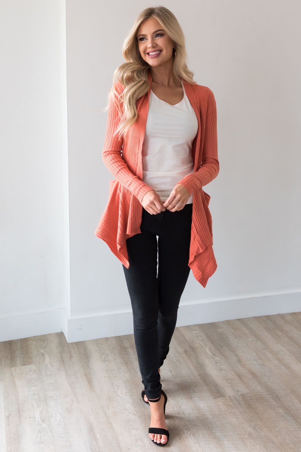 Sunny Days Ahead Modest Cardigan Tops vendor-unknown