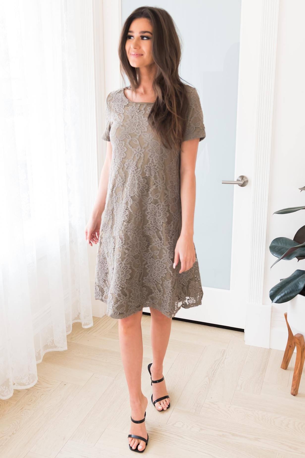 The Riley Modest Dresses vendor-unknown