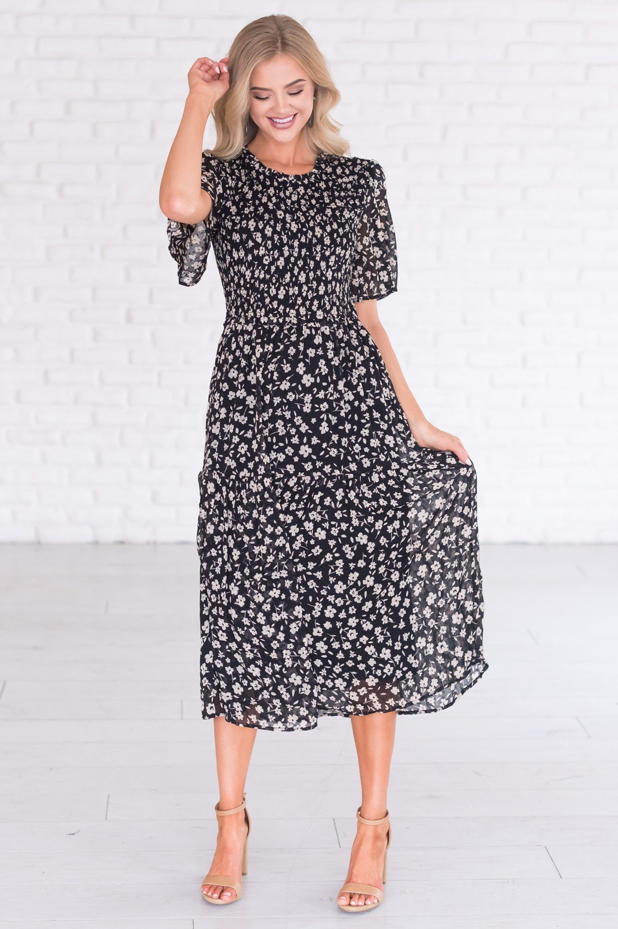 The Rosalina Modest Dresses vendor-unknown