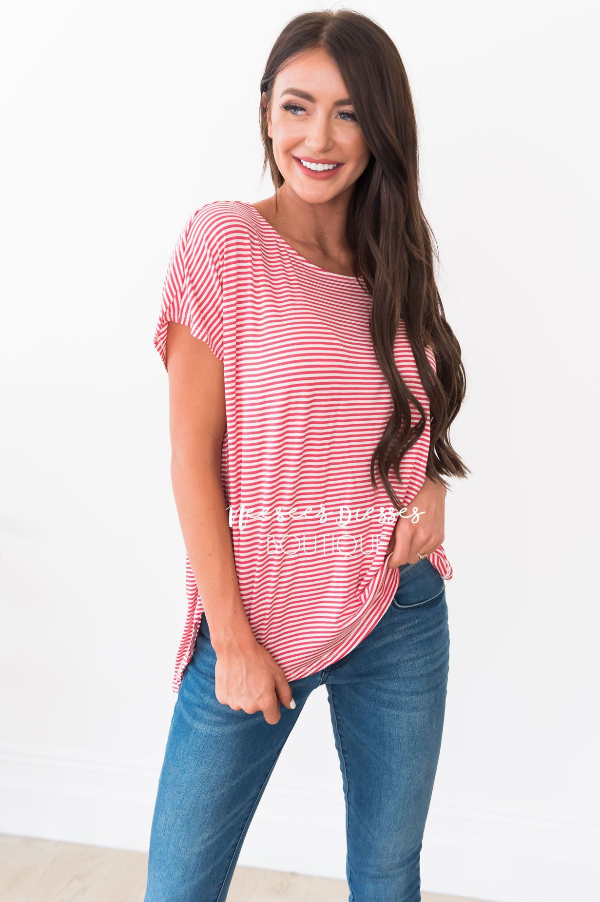 Round of Applause Modest Top Modest Dresses vendor-unknown