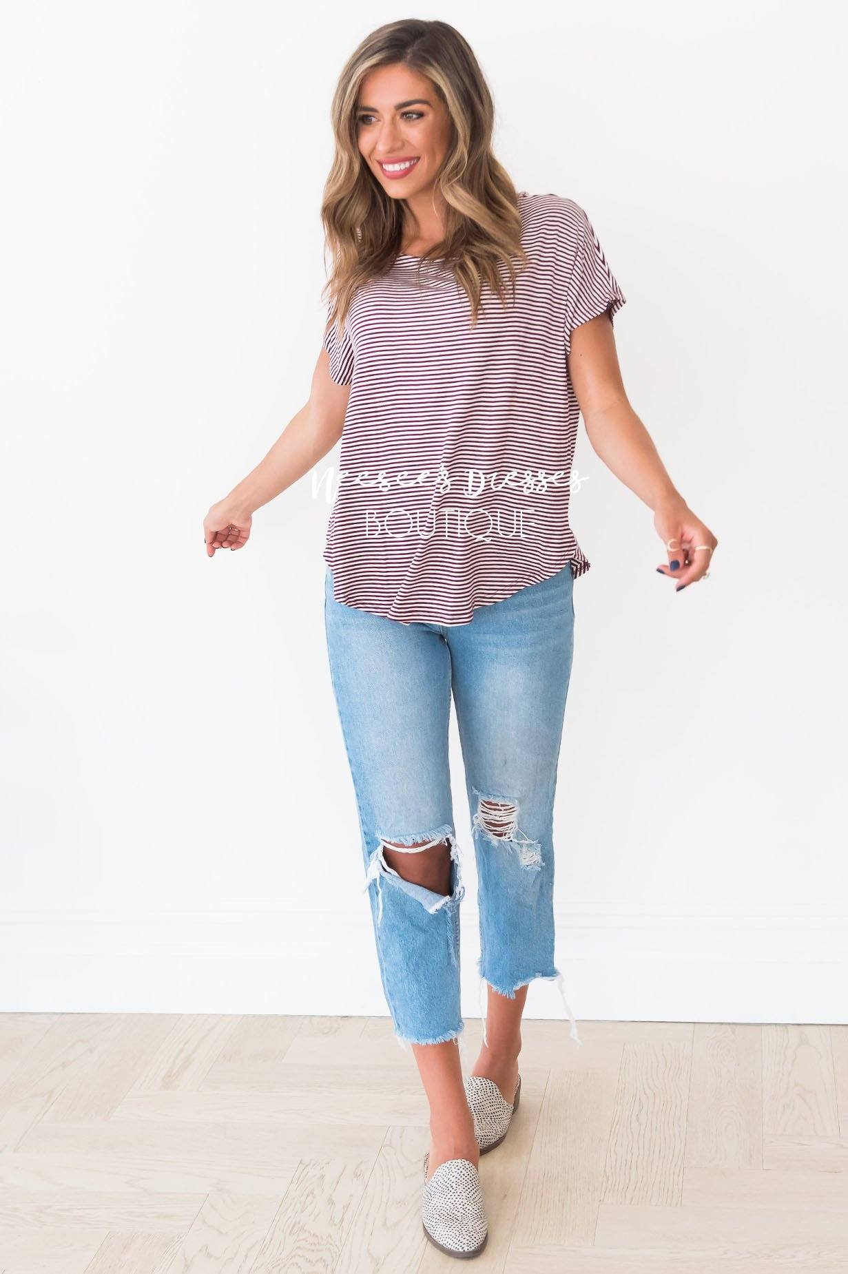 Round of Applause Modest Top Modest Dresses vendor-unknown