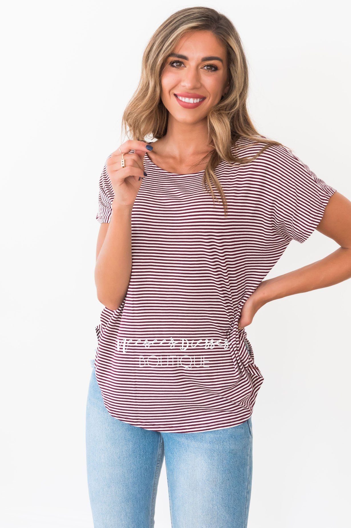 Round of Applause Modest Top Modest Dresses vendor-unknown