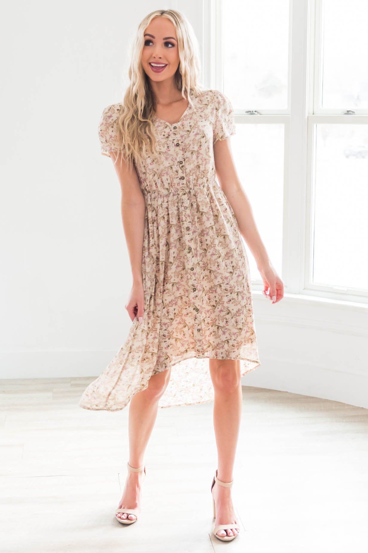 The Rowan Modest Dresses vendor-unknown