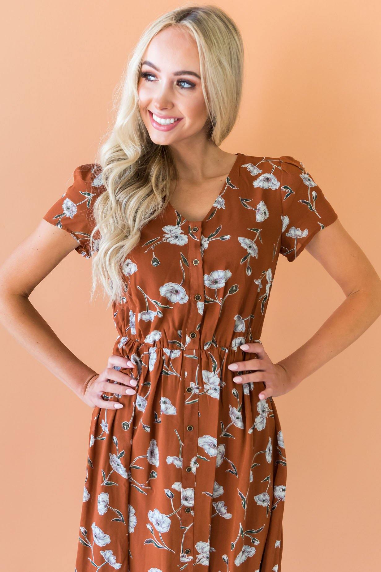 The Rowan Modest Dresses vendor-unknown