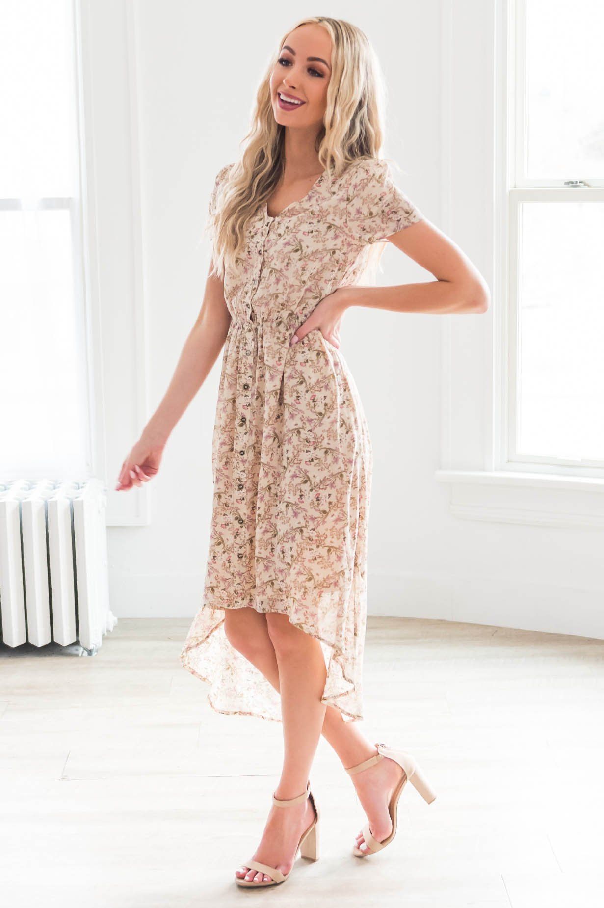 The Rowan Modest Dresses vendor-unknown