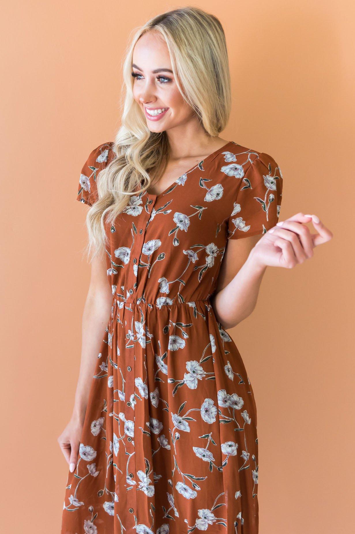 The Rowan Modest Dresses vendor-unknown