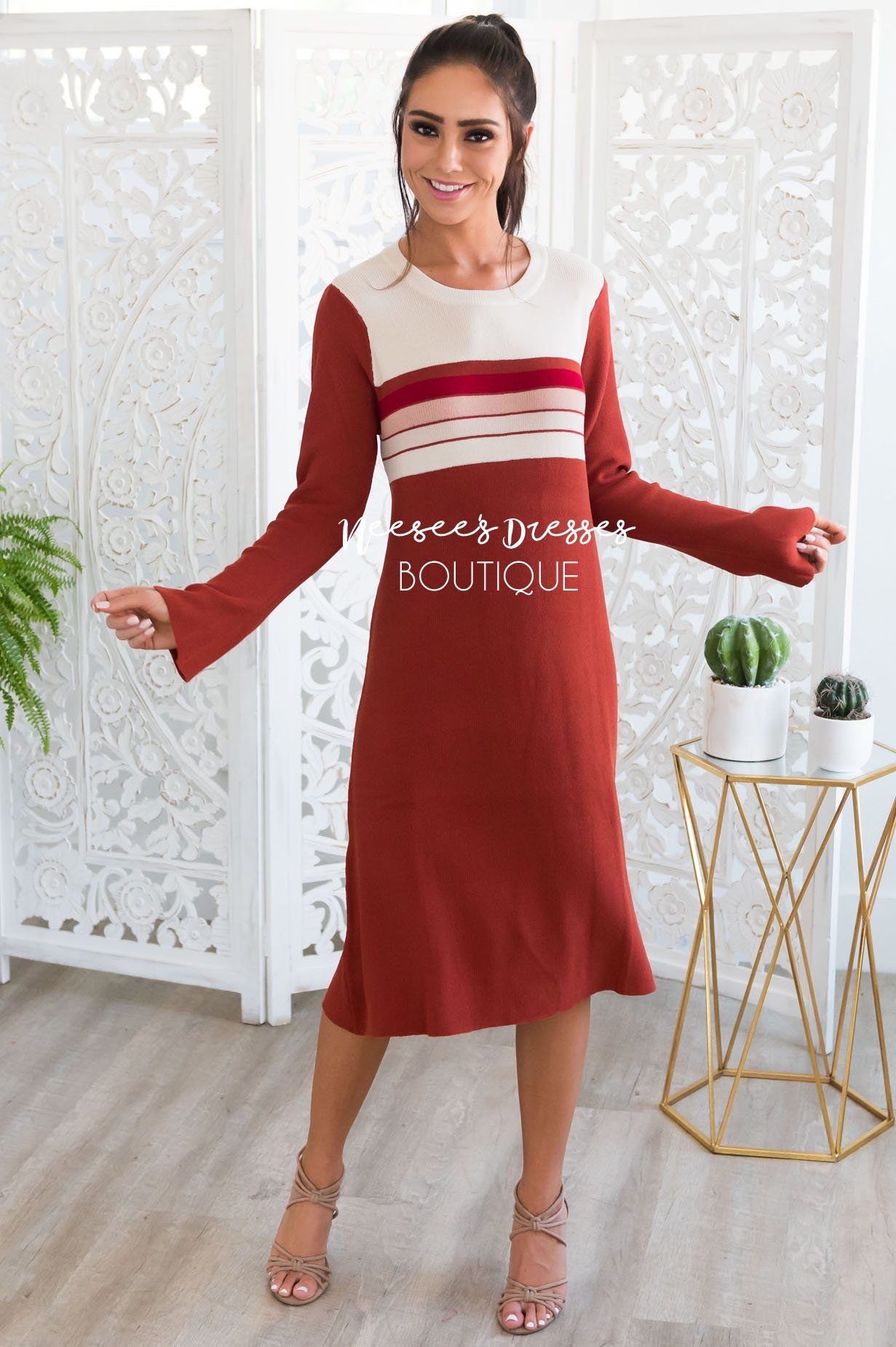 The Caylie Modest Dresses vendor-unknown